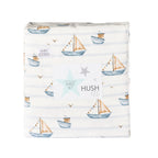 Hush Kids Nautical Flannelette Sheet Set