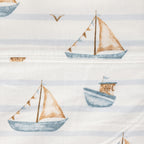 Hush Kids Nautical Flannelette Sheet Set