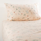 Hush Baby Mushroom Flannelette Individual Combo Sheet