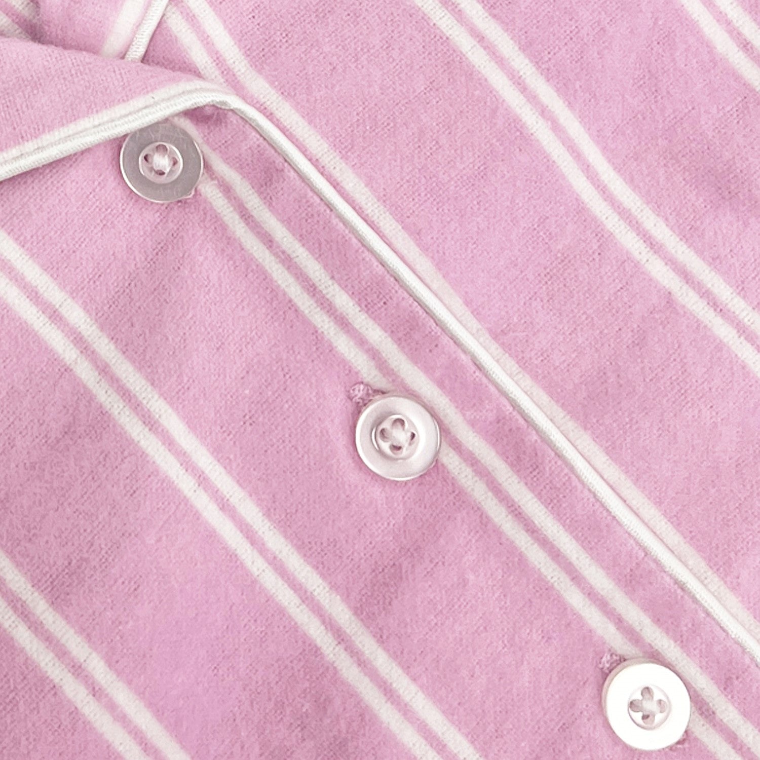 bb&b Kids Pink Stripe Flannelette PJ Set
