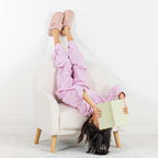 bb&b Kids Pink Stripe Flannelette PJ Set