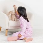 bb&b Kids Pink Stripe Flannelette PJ Set