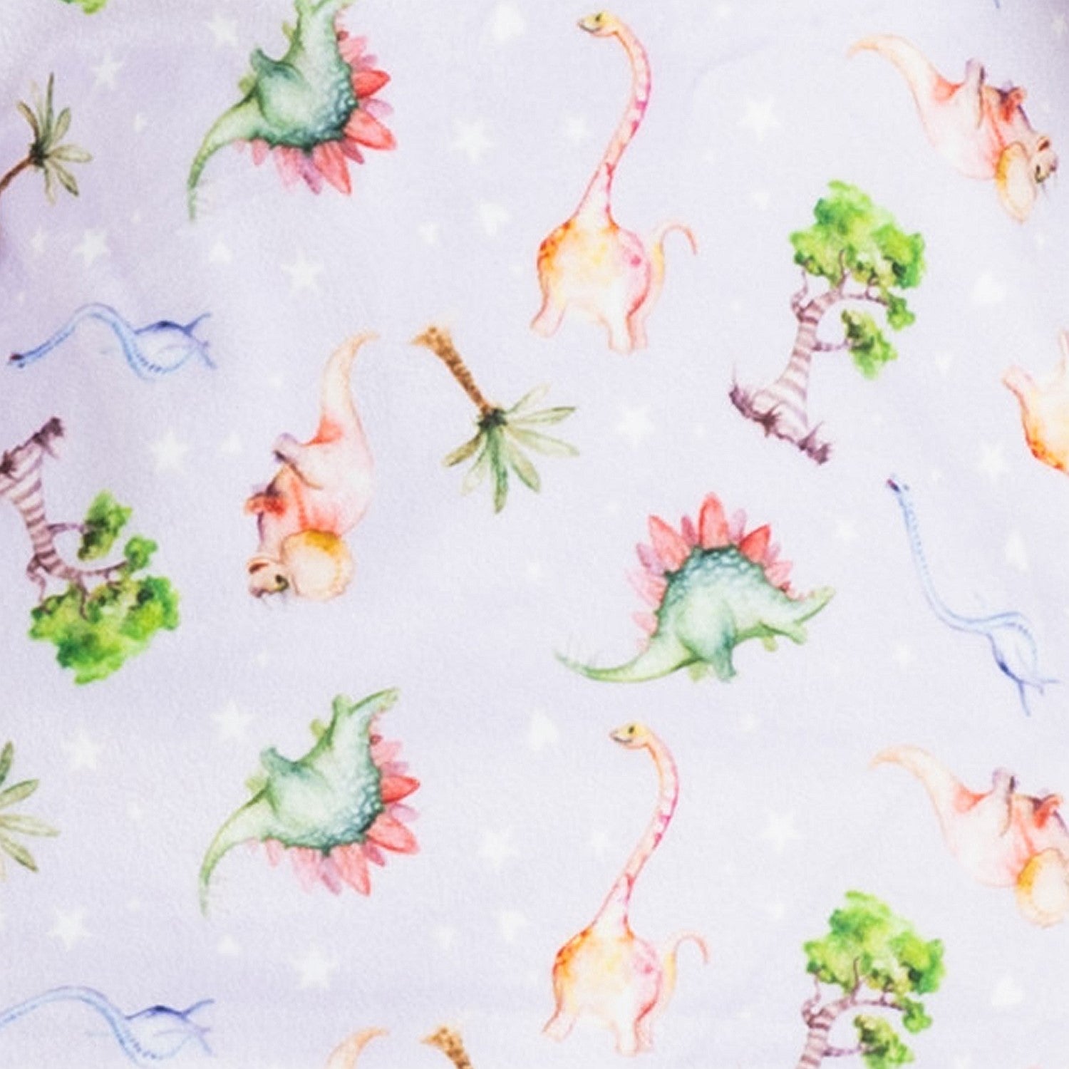 bb&b Kids Lilac Dino Fleece Pj Set