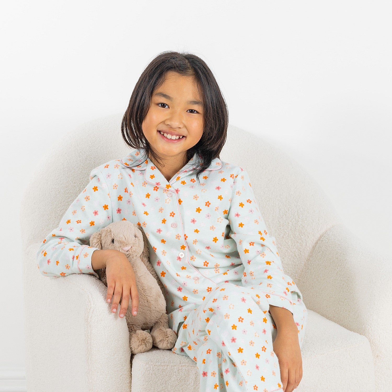 bb&b Kids Daisies Flannelette PJ Set