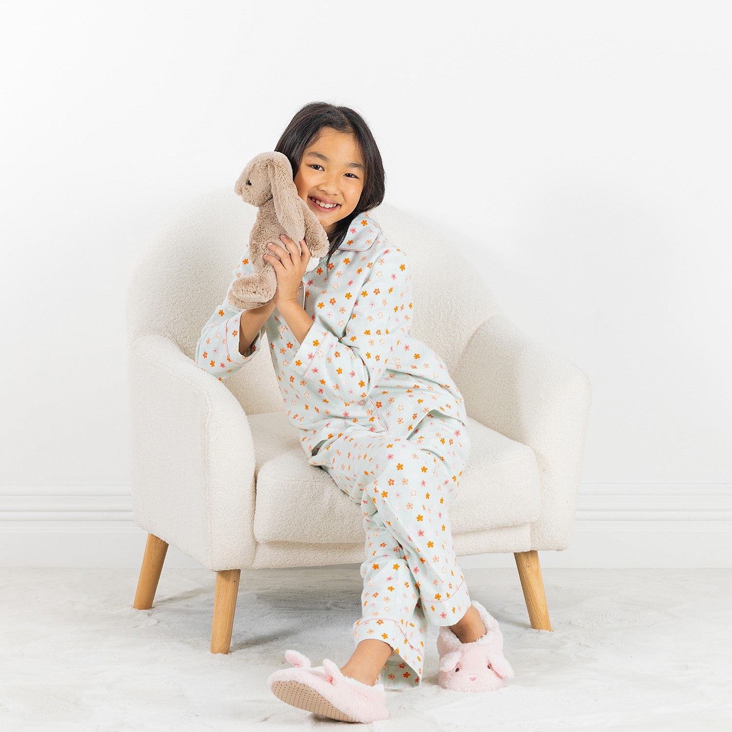 bb&b Kids Daisies Flannelette PJ Set