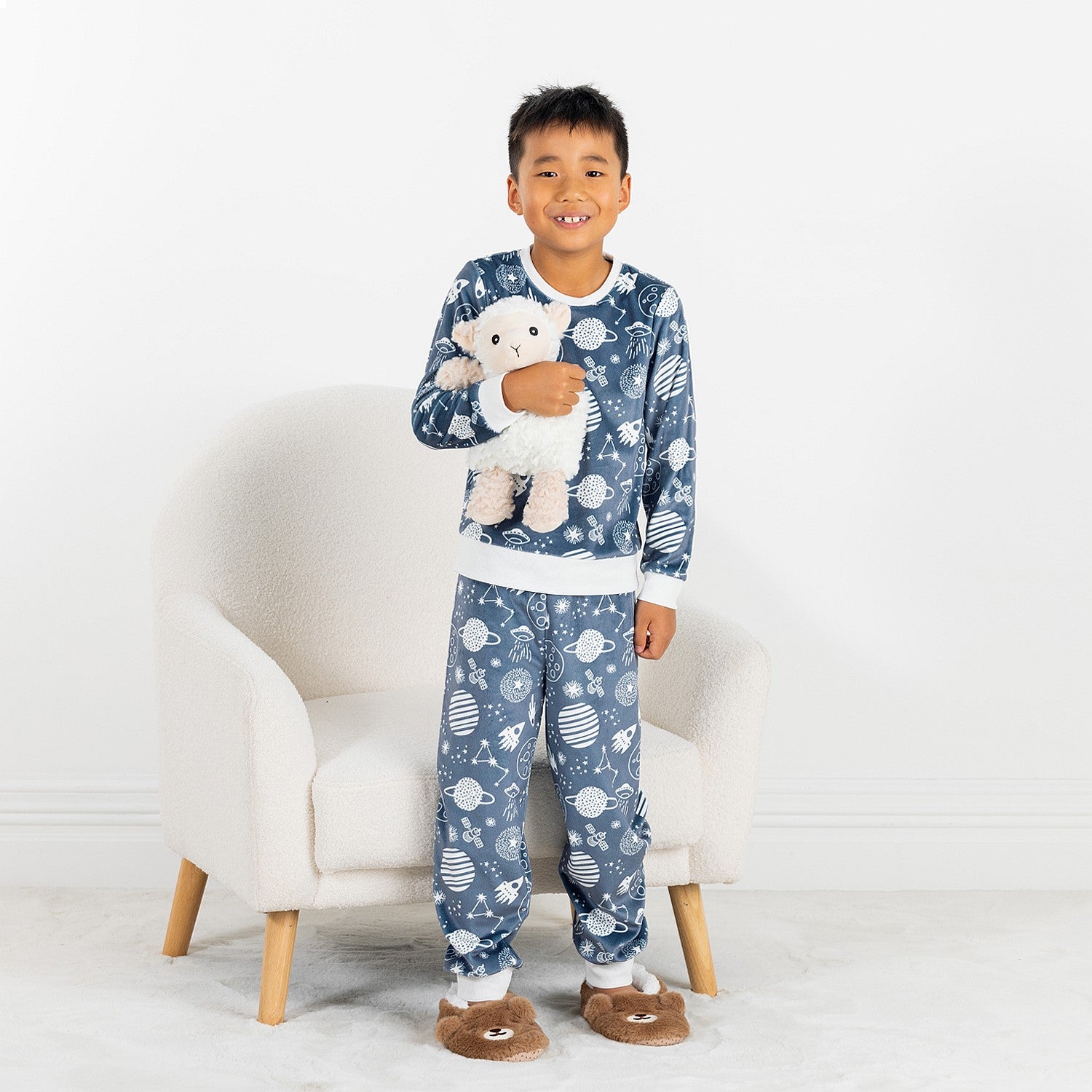 bb&b Kids Space Fleece PJ Set
