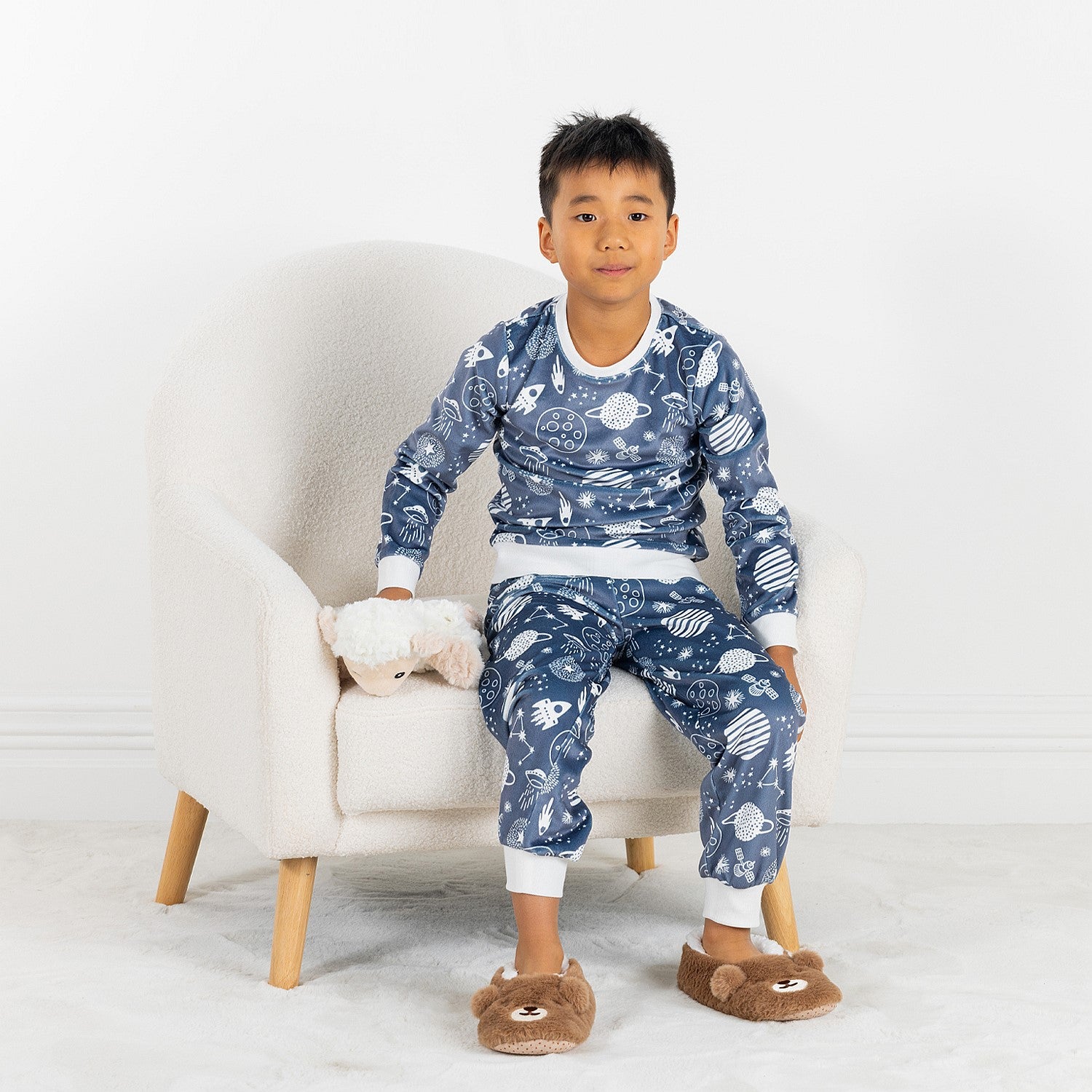 bb&b Kids Space Fleece PJ Set