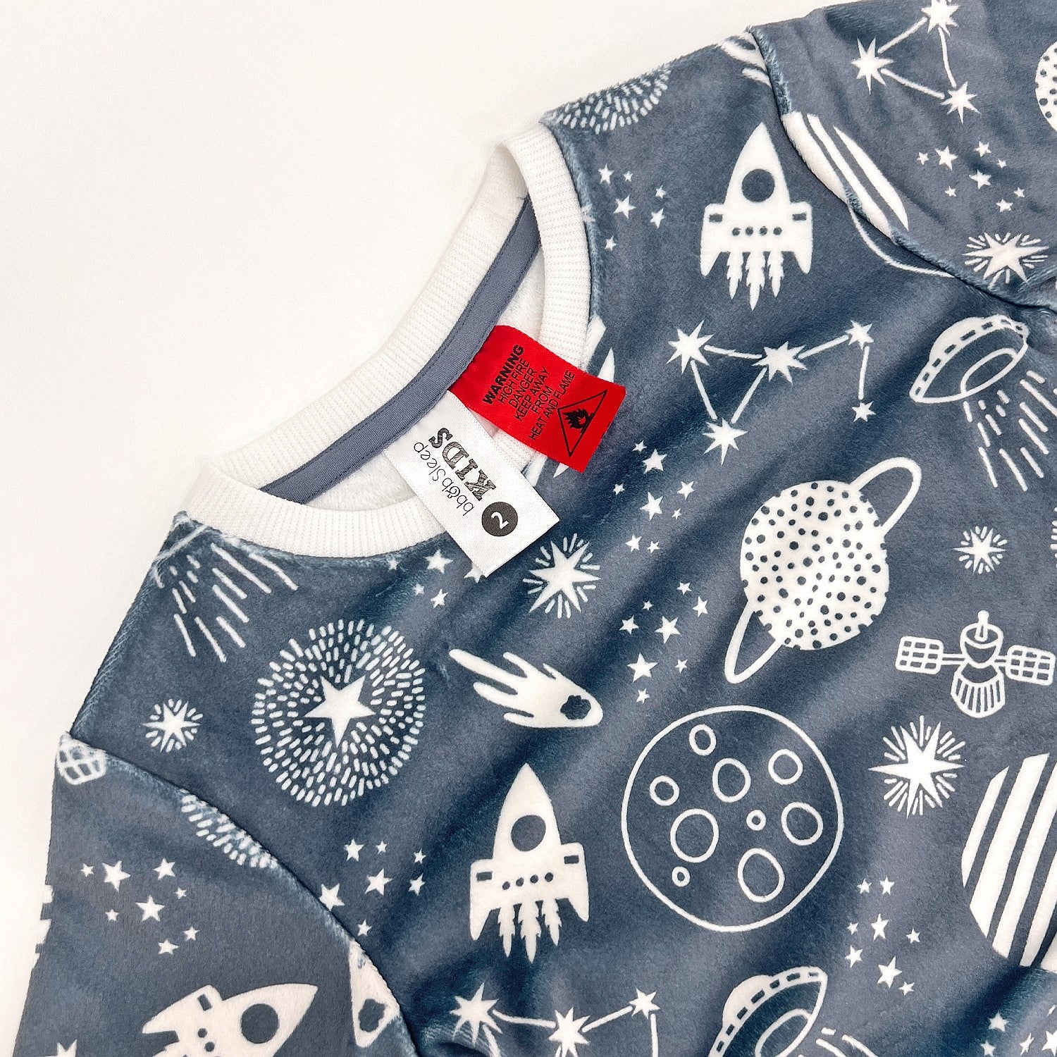 bb&b Kids Space Fleece PJ Set