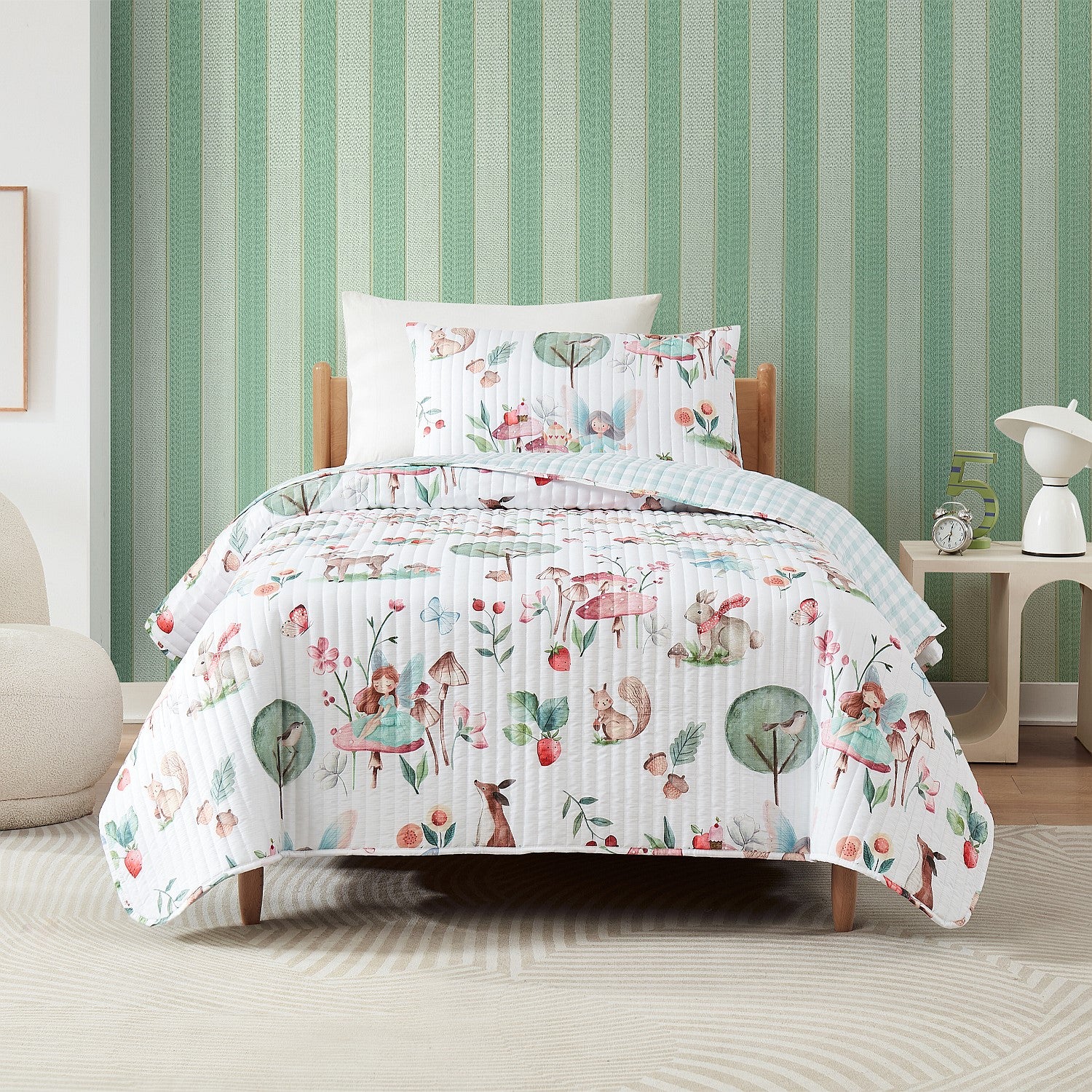 bb&b Kids Enchanted Wood Kids Coverlet Set
