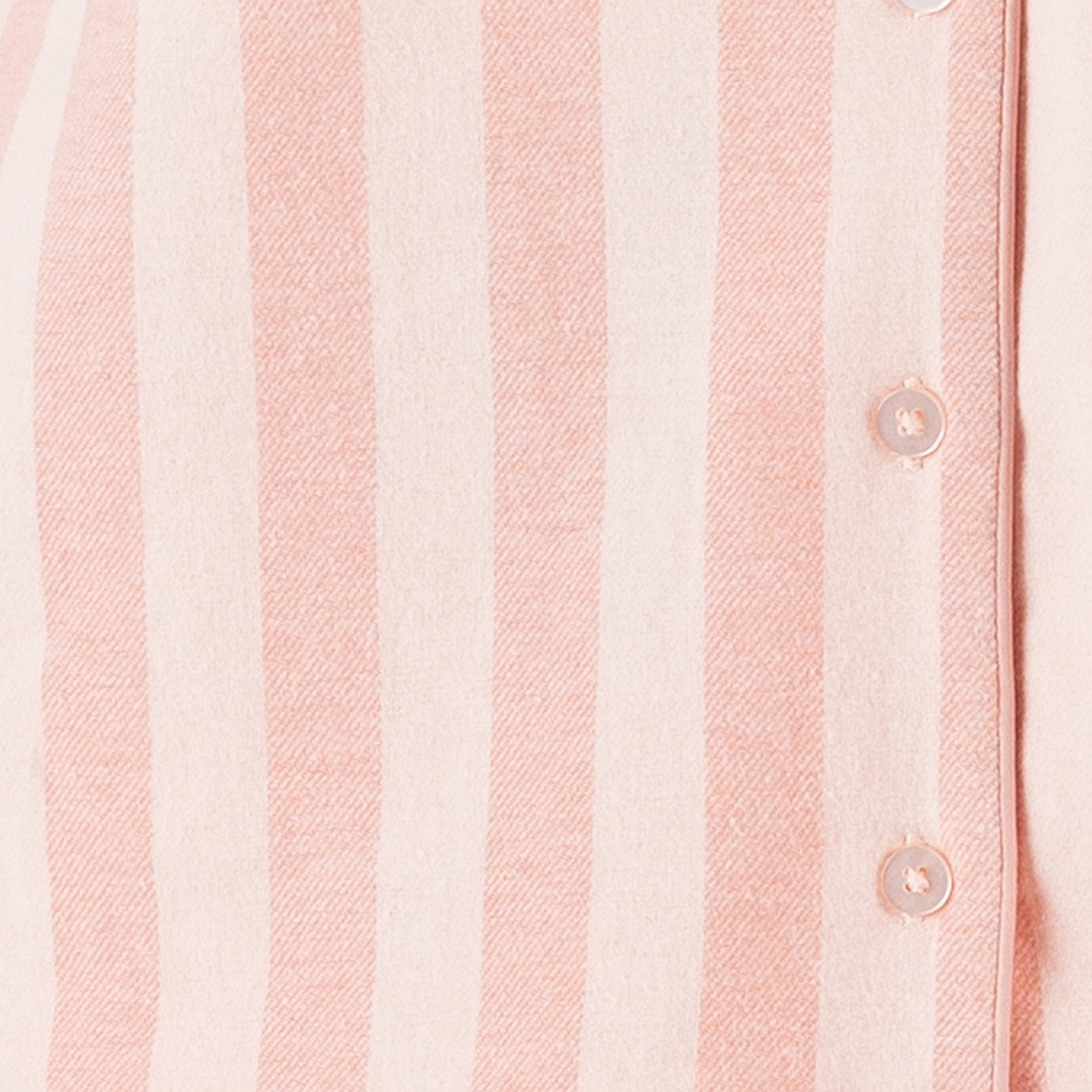  pink striped flannelette pyjamas