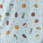 light blue space printed pyjamas