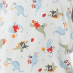 bb&b Sleep Kids Dino Sport knit pyjama fabric