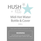 Hush Kids Bunny Midi Hot Water Bottle with Cover