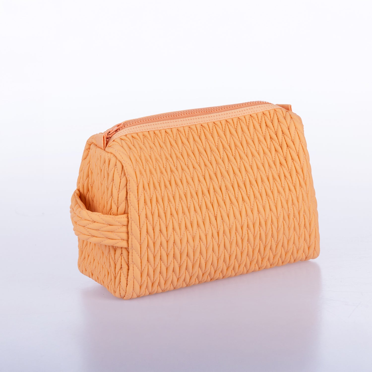 Grace & Gild Savanna Cosmetic Bag Large Peach