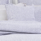 Ecoanthology 100% Linen Stripe Cushion