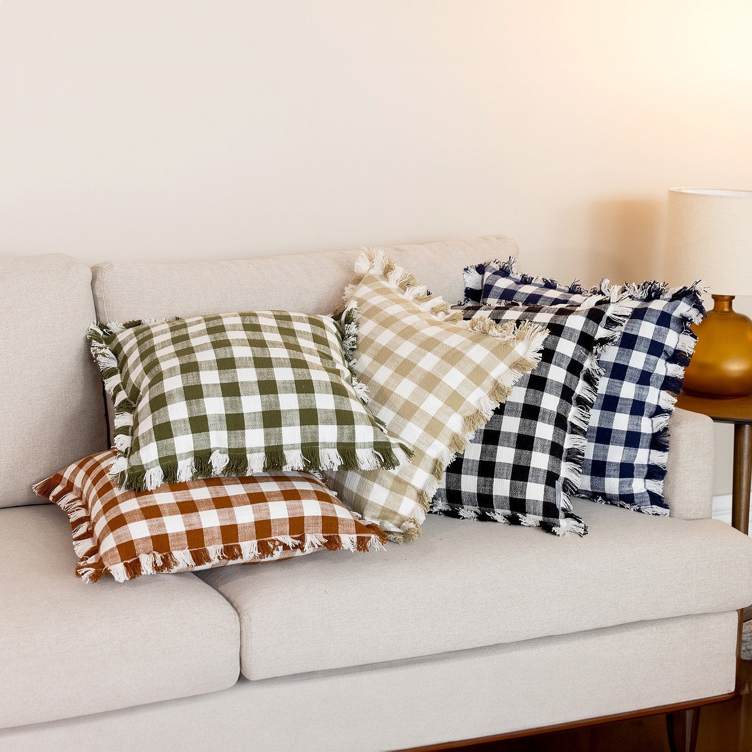 Design Republique London Gingham Cushion