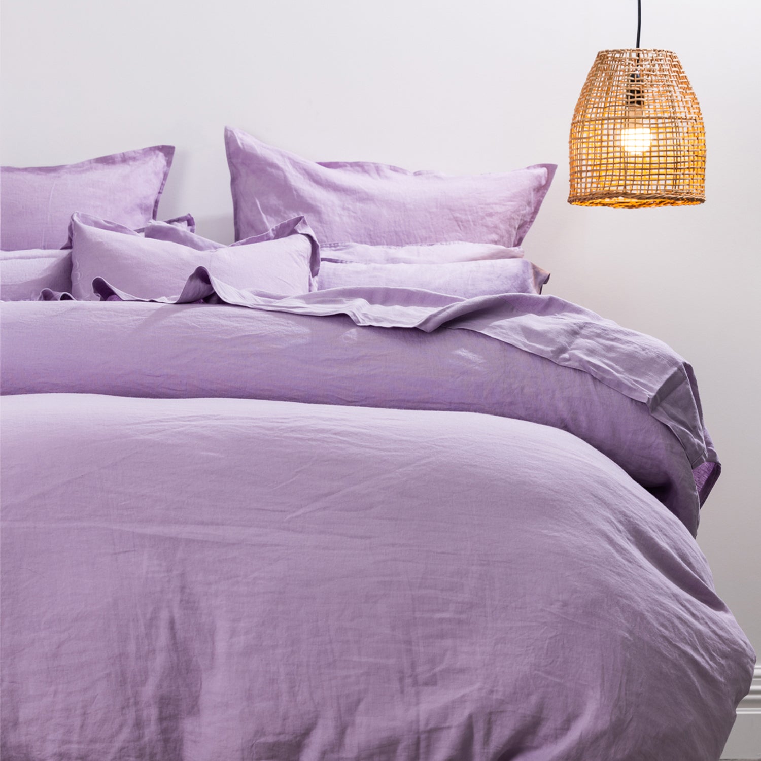 Ecoanthology 100% Linen Feather Fill Cushion