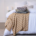 Cove Sophia Stripe Cotton Throw