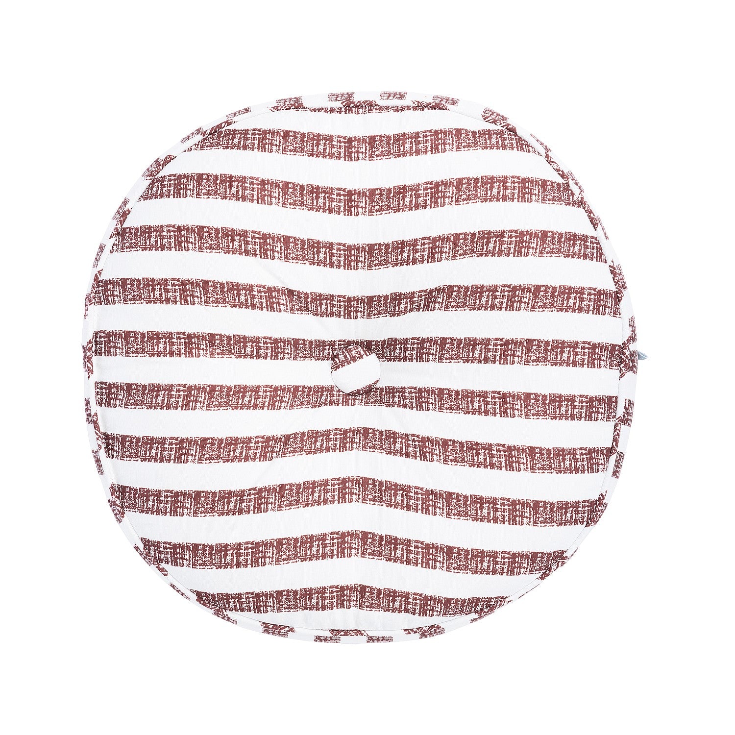 Cove Finn Stripe Round Cushion