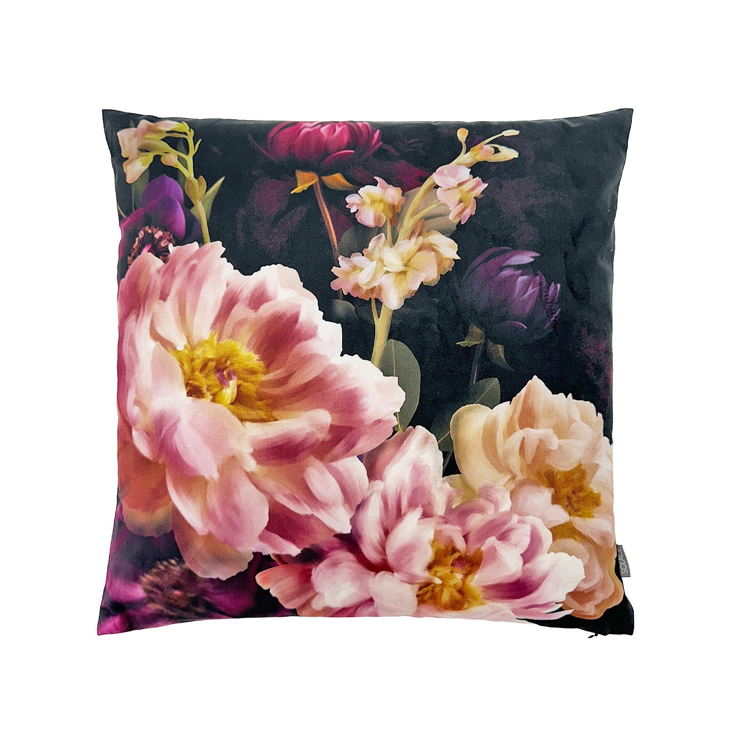 Solace Marnie Velvet Printed Cushion