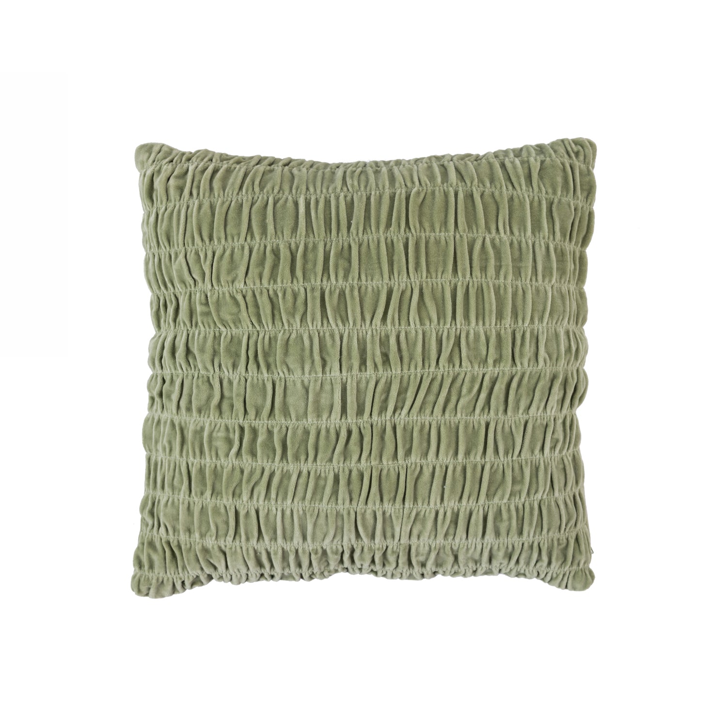 Gracious Living Holly Cotton Velvet Cushion Cover