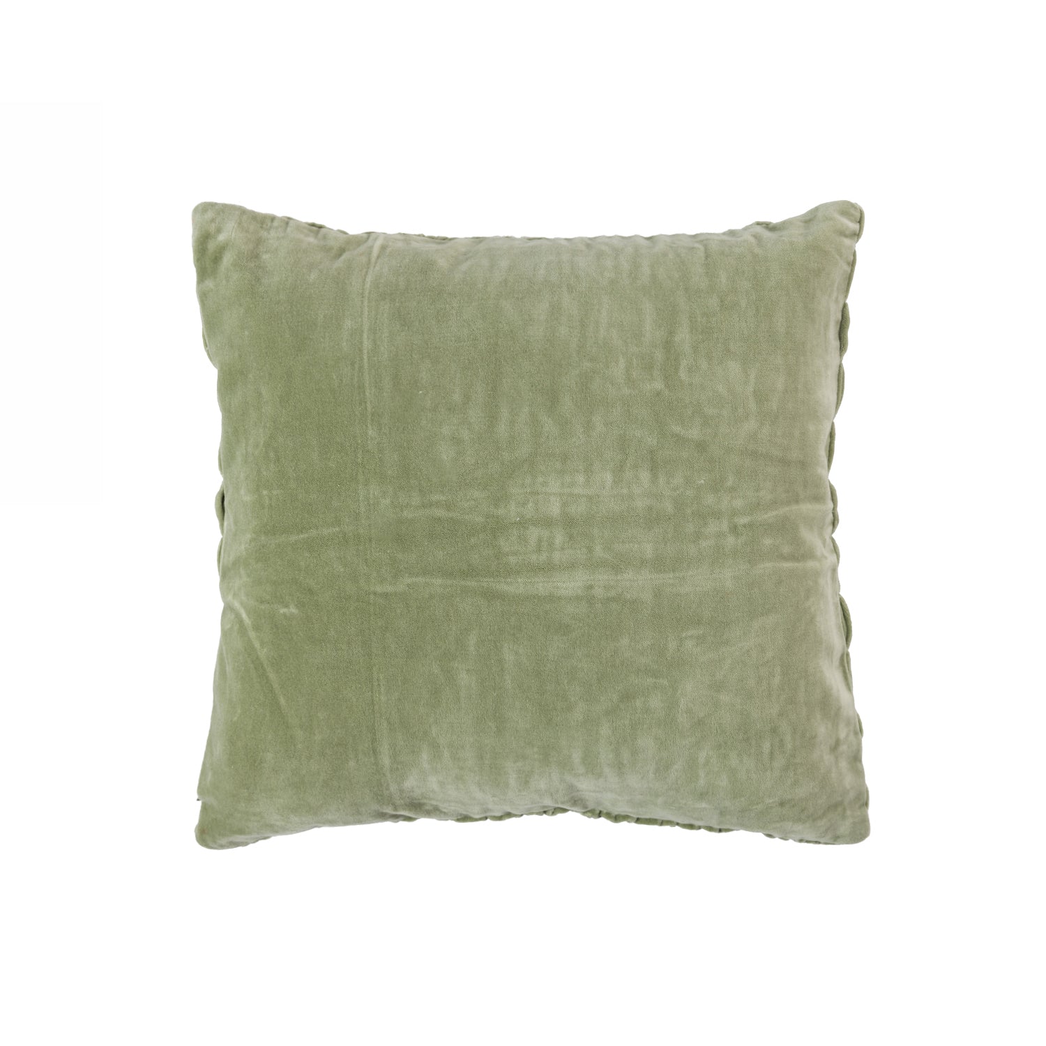 Gracious Living Holly Cotton Velvet Cushion Cover