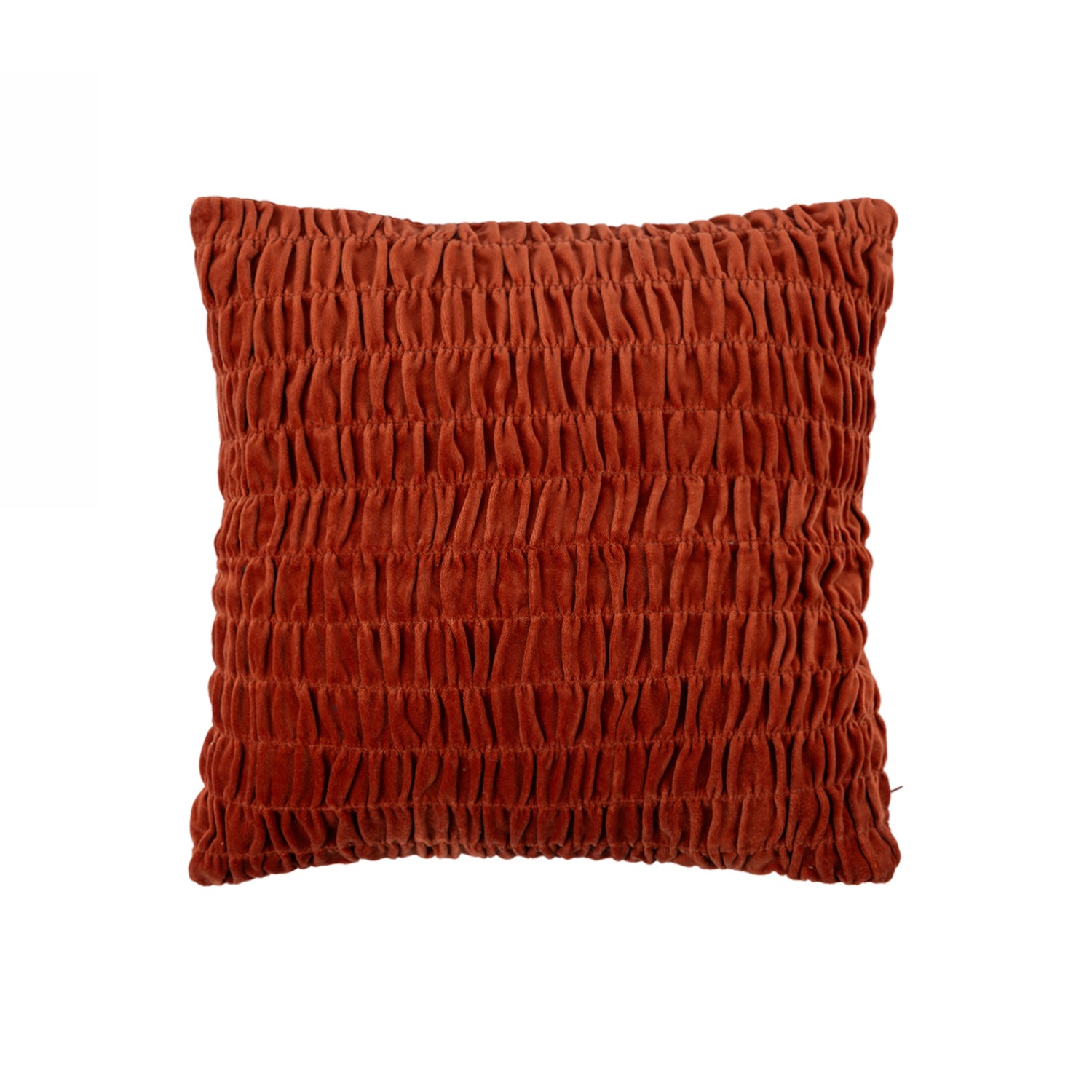Gracious Living Holly Cotton Velvet Cushion Cover