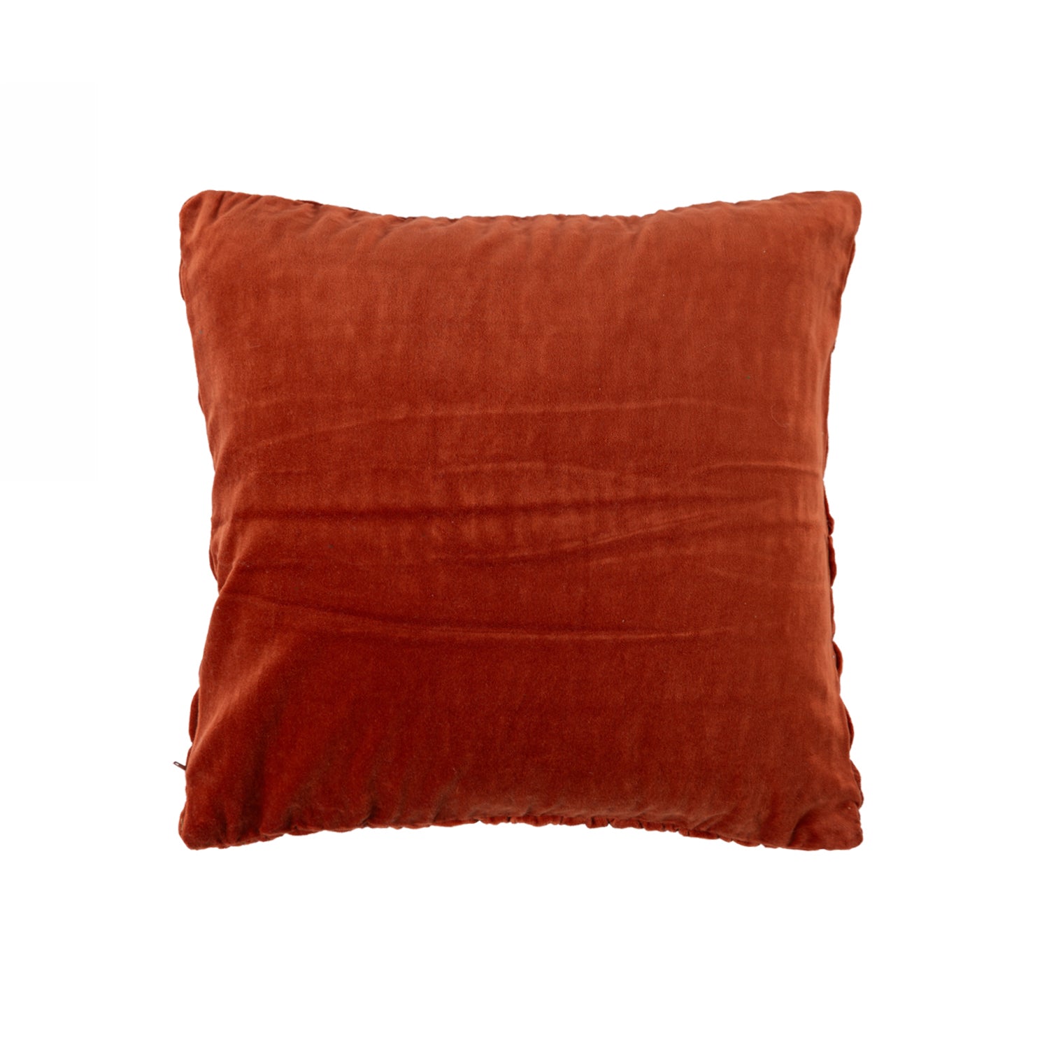 Gracious Living Holly Cotton Velvet Cushion Cover