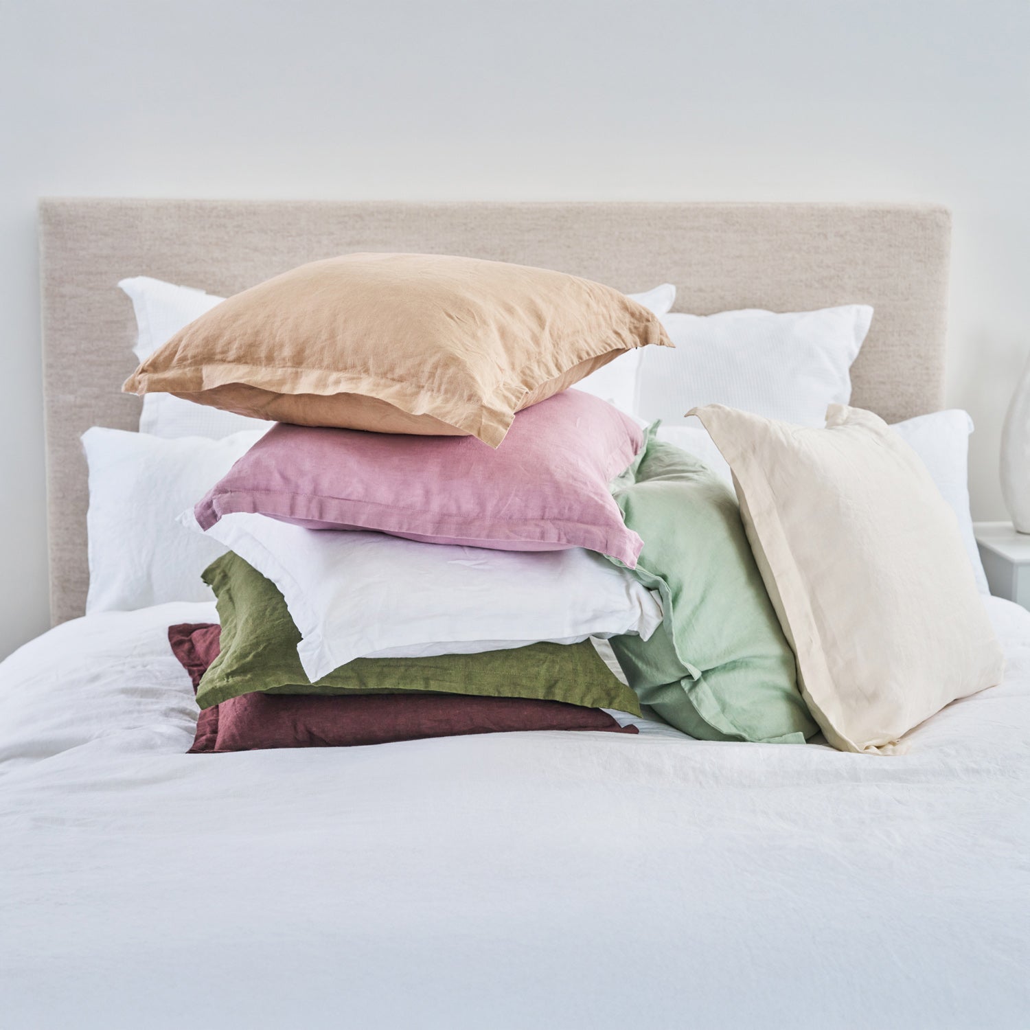 Ecoanthology 100% Linen Feather Fill Cushion