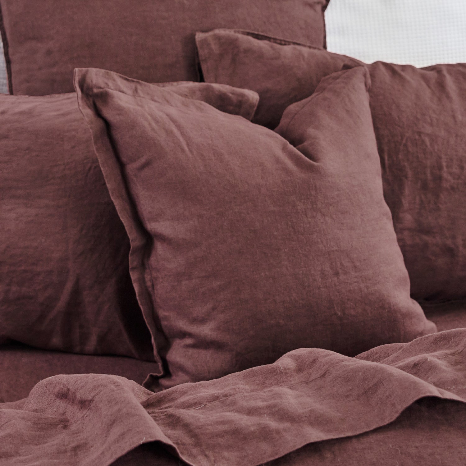 Ecoanthology 100% Linen Feather Fill Cushion