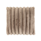 Fieldcrest Sophia Ribbed Faux Fur Cushion