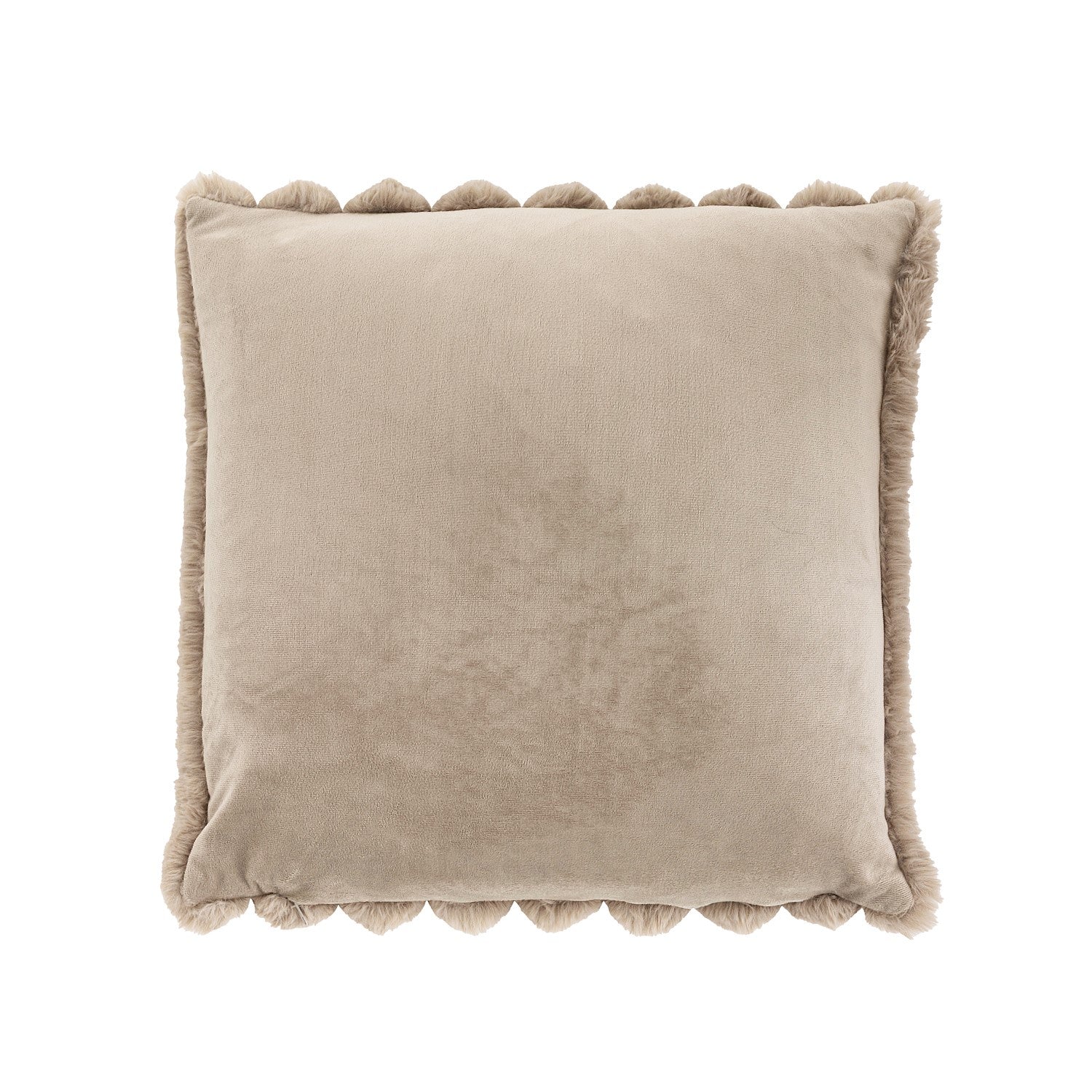 Fieldcrest Sophia Ribbed Faux Fur Cushion