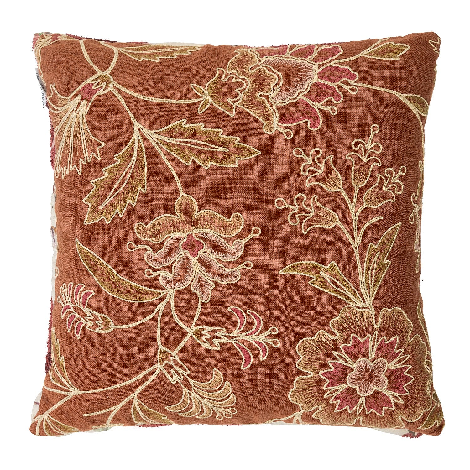 Gracious Living Cora Floral Cushion