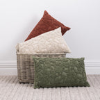 Gracious Living Rose Knotted Cushion