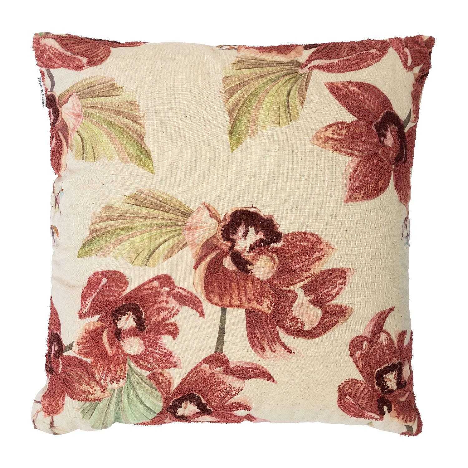 Gracious Living Camila Floral Cushion