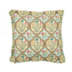 Amparo Eleanor French Flax Linen Feather Fill Cushion