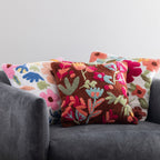 Marlo Elery Floral Cushion Pink Floral