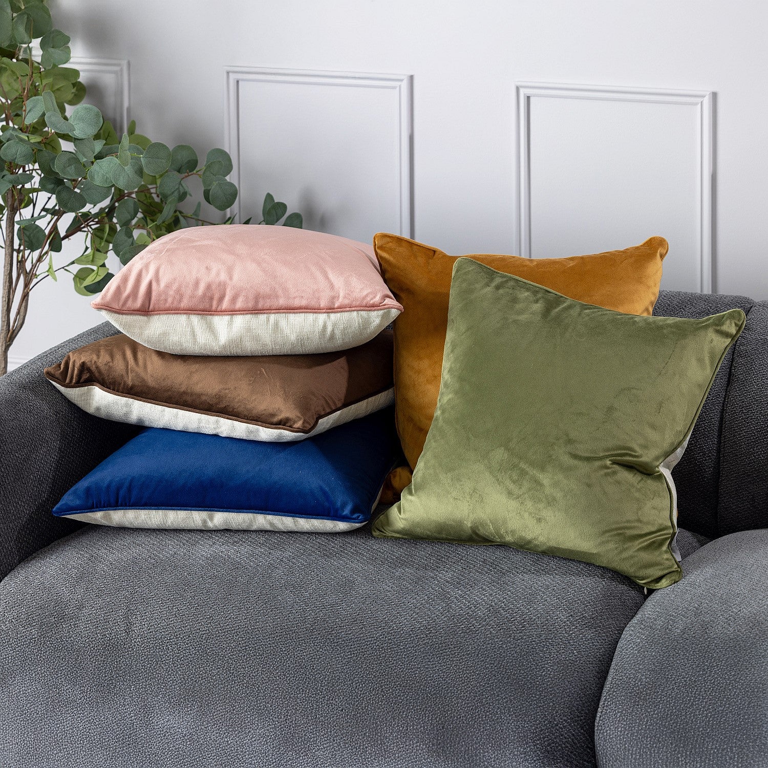 Design Republique Olivia Feather Fill Cushion