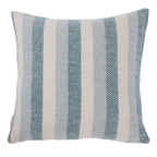 Woolrest New Zealand Herringbone Stripe Wool Cushion Teal