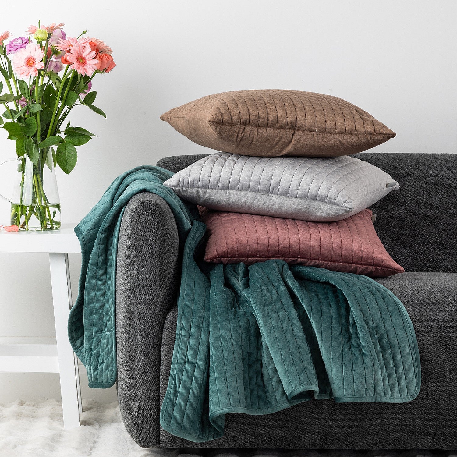 Design Republique Darcy Velvet Cushion