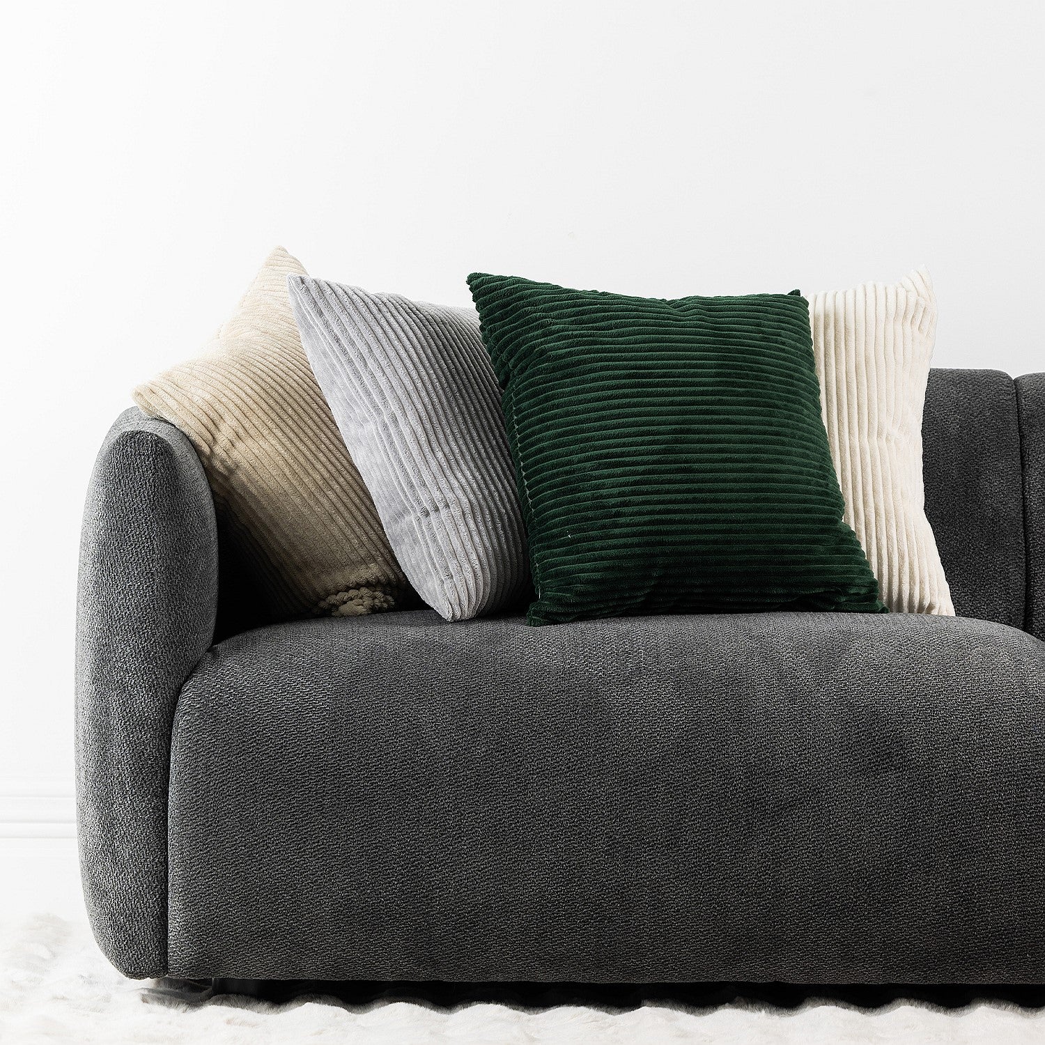 Home Co. Jenni Ribbed Cushion