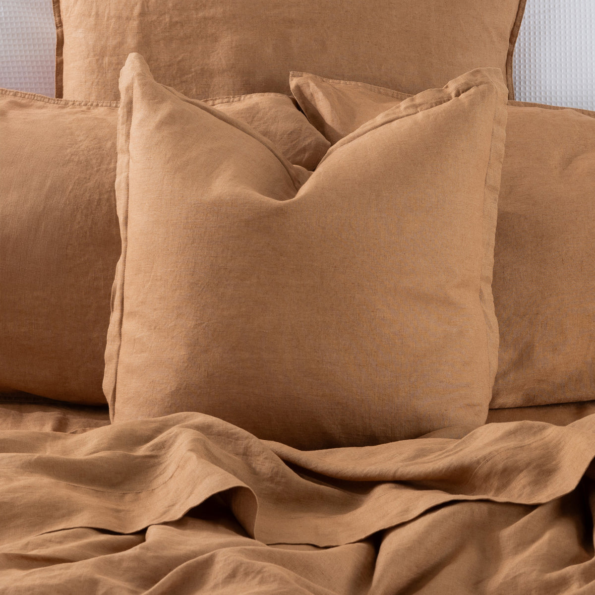 Ecoanthology 100% French Flax Linen Feather Fill Cushion