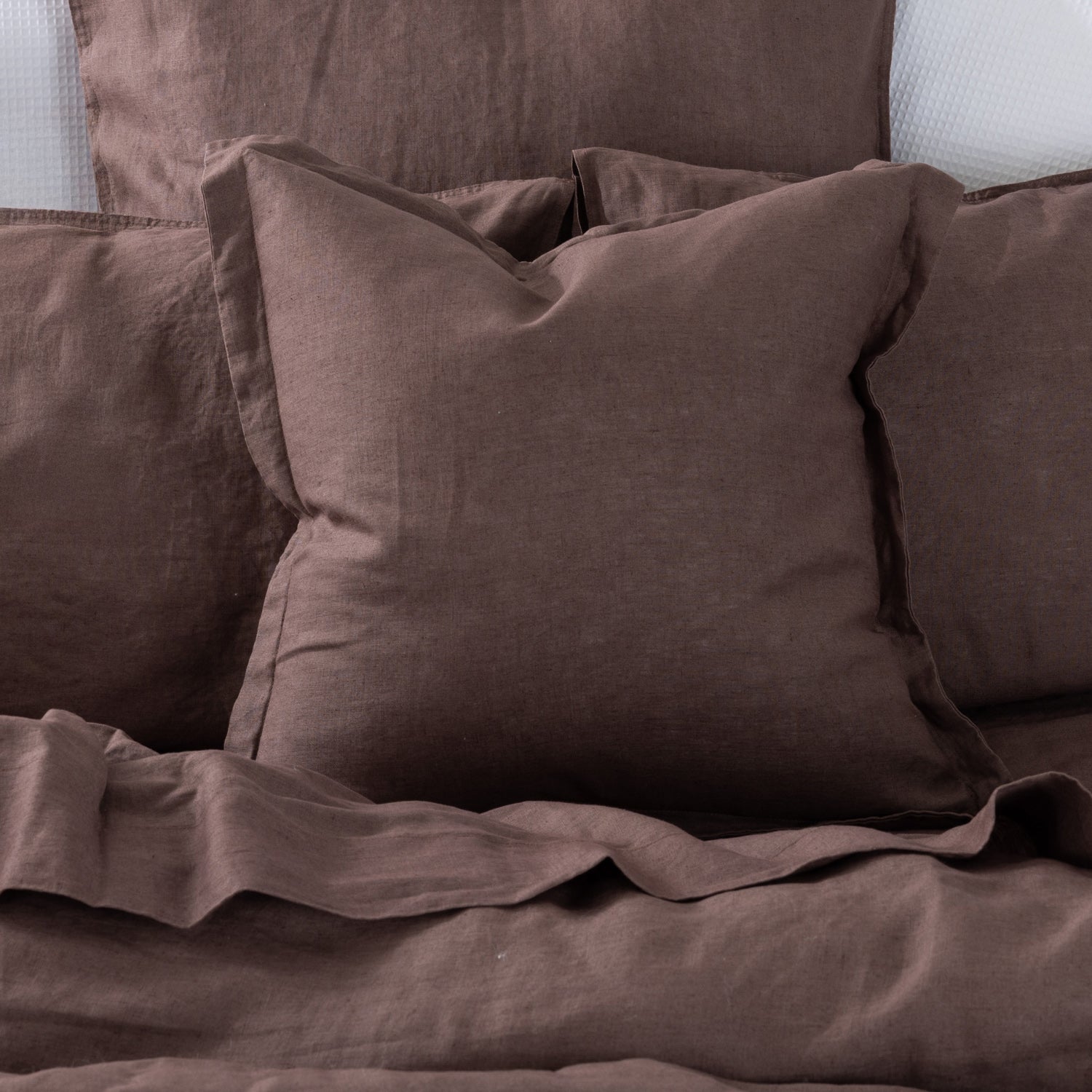 Ecoanthology 100% French Flax Linen Feather Fill Cushion