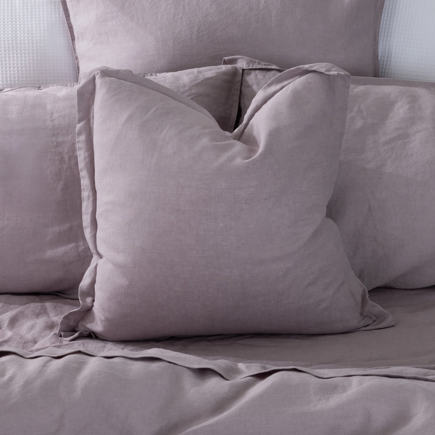 Ecoanthology 100% French Flax Linen Feather Fill Cushion