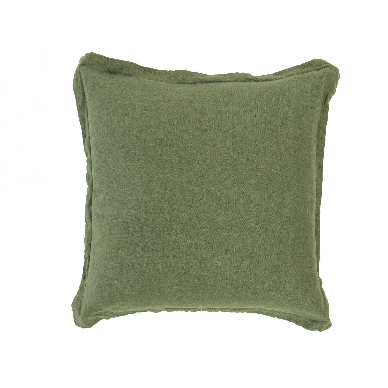 Ecoanthology 100% French Flax Linen Feather Fill Cushion