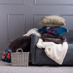 Design Republique Evelyn Faux Fur Cushion