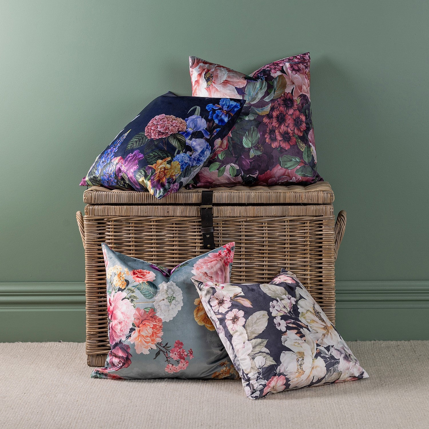 Solace Shona Velvet Cushion