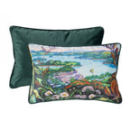 Design Plus Kiwiana Velvet Breakfast Cushion Mahurangi