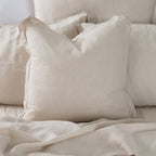 Ecoanthology 100% French Flax Linen Feather Fill Cushion
