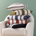 Design Republique Cameron Stripe Cushion